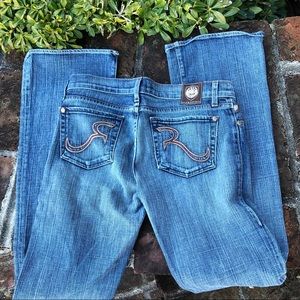 Rock and Republic straight leg jeans size 28